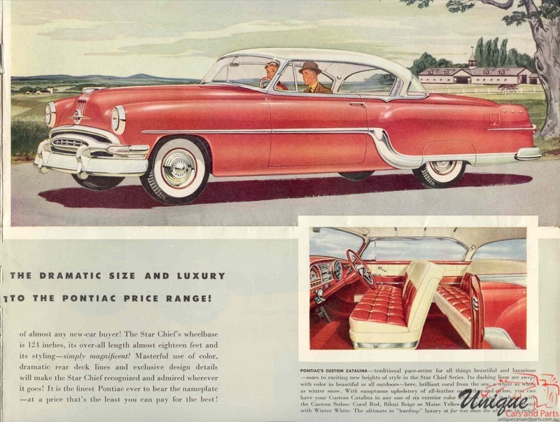 1954 Pontiac Brochure Page 16